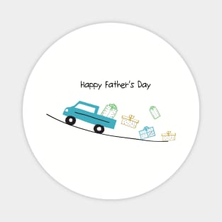 Happy Father's Day 4 Magnet